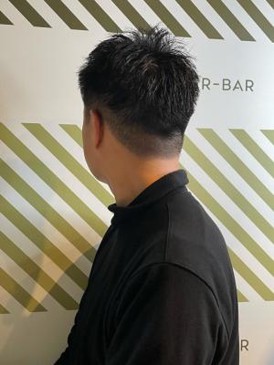 大人の刈り上げスタイル【BARBER-BAR】