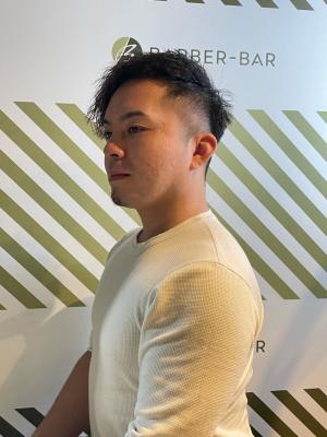 大人のパーマスタイル【BARBER-BAR】
