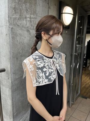 ヘアセット　アップスタイル　ヘアアレンジ