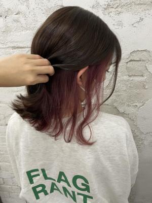 インナーカラー/20代30代/￥14630