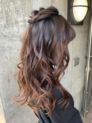 ヘアセット　アップスタイル　ヘアアレンジ