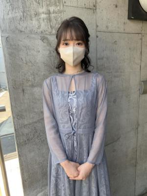 ヘアセット　アップスタイル　ヘアアレンジ
