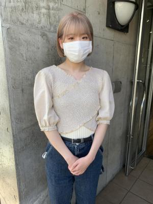 ミルクティーベージュ　グレージュ　ハイトーン