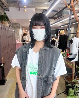 フェイスレイヤー × アッシュグレー
