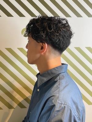 大人のパーマスタイル【BARBER-BAR】