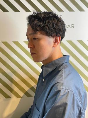 大人のパーマスタイル【BARBER-BAR】