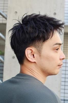 Li:Q men's hair salon ×ショート