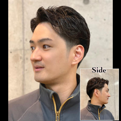 Li:Q men's hair salon ×ショートのイメージ画像