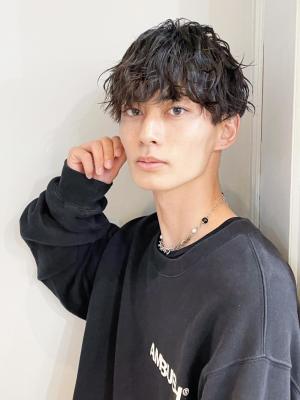 横浜☆メンズマッシュ ツイスパ ショート 刈り上げ