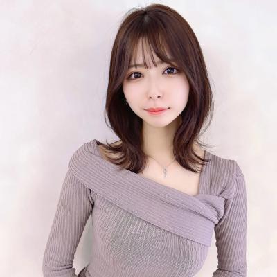 【金沢】韓国風エギョモリ★くびれ外ハネ小顔シースルーバング