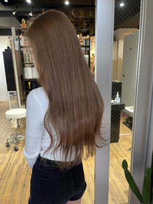 ホワイトグレージュ コンマヘアくすみブルー ダークアッシュ	