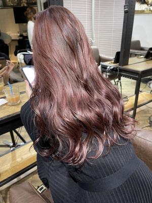 ホワイトグレージュ コンマヘアくすみブルー ダークアッシュ	