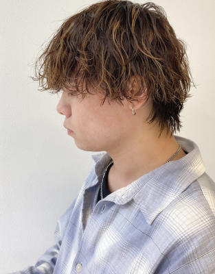 ユルっと波巻きパーマ