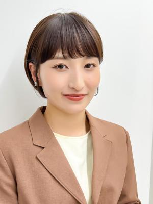 【長谷川】ココアベージュショートボブ