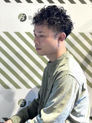 大人のパーマスタイル【BARBER-BAR】
