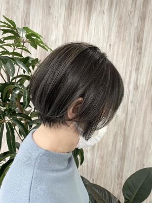 【寺本】ショートで脱白髪染め！