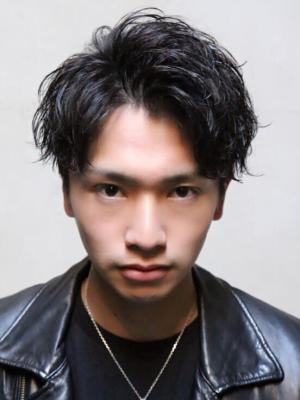 メンズヘア整形スパイラルパーマ波巻きツイストメンズパーマ髪型 メンズヘア整形スパイラルパーマ波巻きツイストメンズパーマ髪型