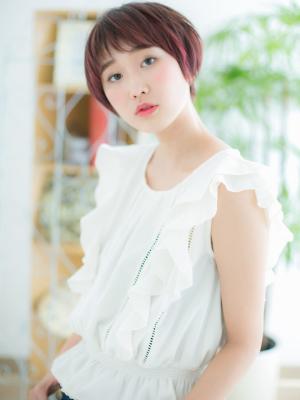 【浅草美容院HANARE】うぶバング×マッシュショートe