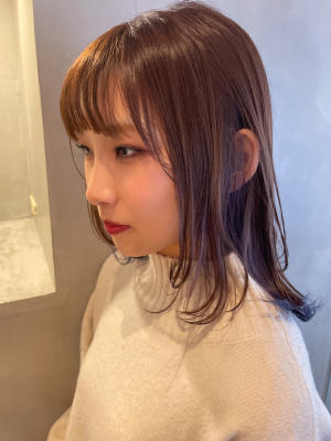 アッシュベージュ×インナーカラー×イルミナカラー