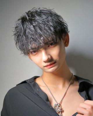 メンズヘア整形スパイラルパーマ波巻きツイストメンズパーマ髪型 メンズヘア整形スパイラルパーマ波巻きツイストメンズパーマ髪型