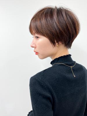 【長谷川】大人可愛いマッシュショート