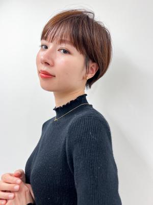 【長谷川】大人可愛いマッシュショート