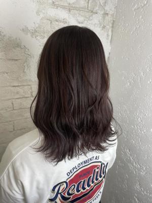 ピンクブラウンカラー10代20代