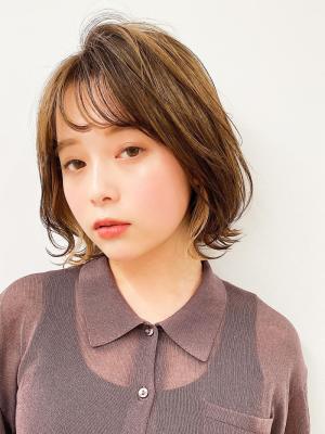 【長谷川】ゆるふわ外はねボブ