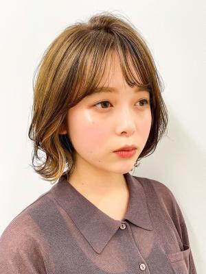【長谷川】ゆるふわ外はねボブ