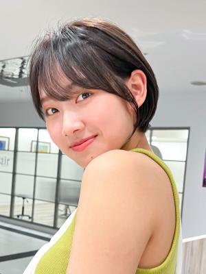 【長谷川】大人可愛いショートボブ