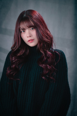 韓国風スタイル　ロイヤルピンクのイメージ画像