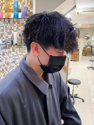 横浜☆マッシュツイストスパイラルパーマ