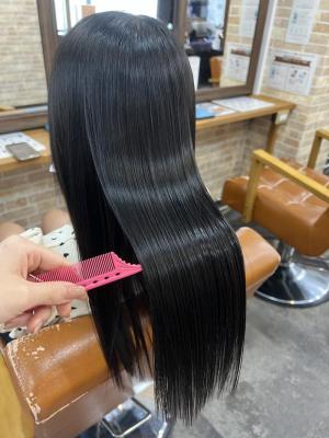 艶髪ブルーブラック