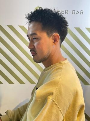 大人の刈り上げスタイル【BARBER-BAR】