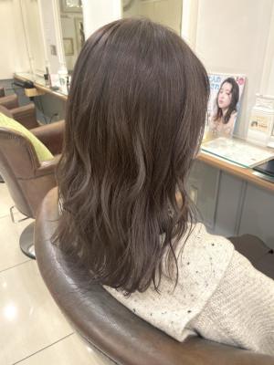 透明感◎ラベンダーグレージュ【横浜】