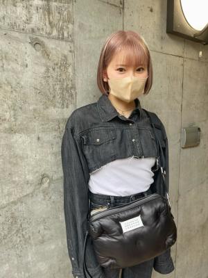 ボブ　切りっぱなしボブ　ミニボブ