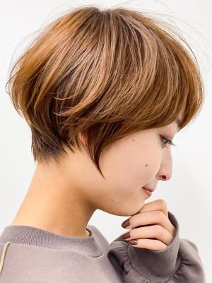 【長谷川】透明感ベージュマッシュ