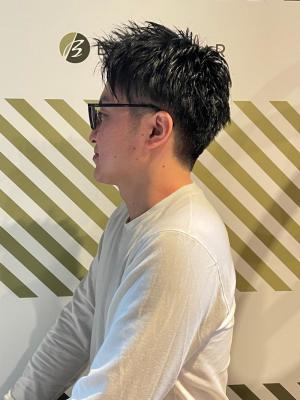 大人の刈り上げスタイル【BARBER-BAR】