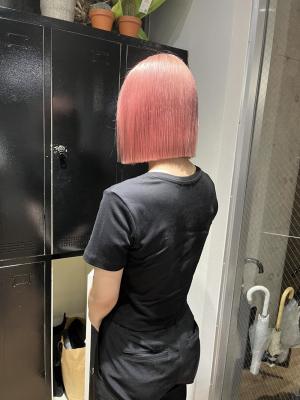 ボブ　切りっぱなしボブ　ミニボブ