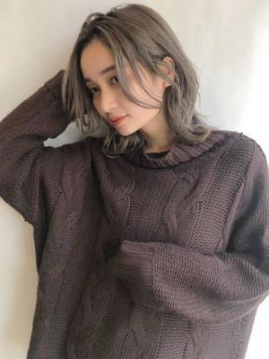 『　   透け感 シルバーベージュ  　』　　ECOO