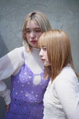 ミルクティーベージュ×ホワイティアッシュ ミルクティーベージュ×ホワイティアッシュのイメージ画像
