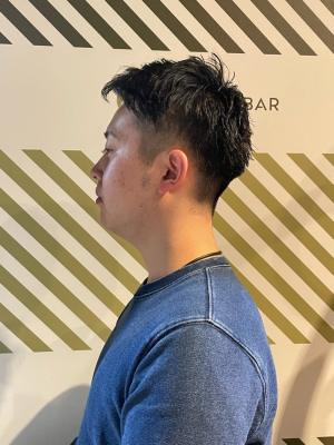 大人の刈り上げスタイル【BARBER-BAR】