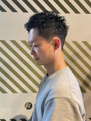 大人のパーマスタイル【BARBER-BAR】