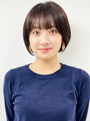 【長谷川】大人可愛いショートボブ