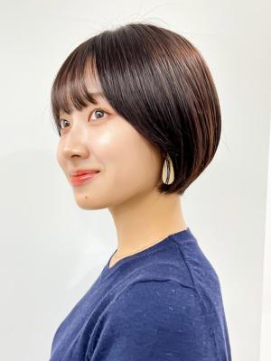 【長谷川】大人可愛いショートボブ