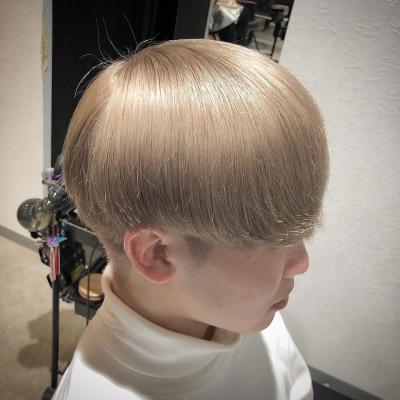 メンズヘア整形スパイラルパーマ波巻きツイストメンズパーマ髪型