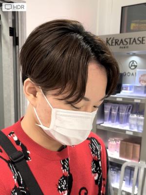メンズヘア整形スパイラルパーマ波巻きツイストメンズパーマ髪型 メンズヘア整形スパイラルパーマ波巻きツイストメンズパーマ髪型のイメージ画像