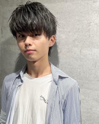 メンズヘア整形スパイラルパーマ波巻きツイストメンズパーマ髪型