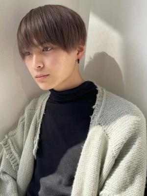メンズヘア整形スパイラルパーマ波巻きツイストメンズパーマ髪型