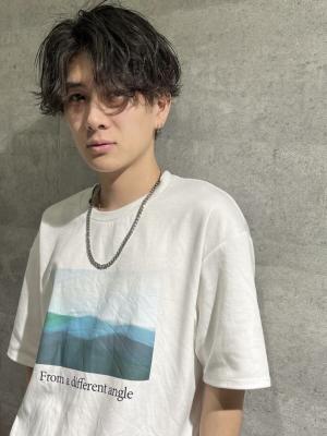メンズヘア整形スパイラルパーマ波巻きツイストメンズパーマ髪型 メンズヘア整形スパイラルパーマ波巻きツイストメンズパーマ髪型